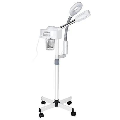Pro 2 In 1 Facial Steamer 5X LED Magnifying Lamp Ozone Machine Spa Salon Beauty • $80.58