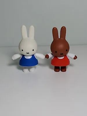 Miffy's Adventures 2.75  Figures - Miffy And Melanie - Mercis By Jazwares K • $12.99