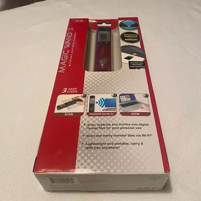 VuPoint Portable Scanner Magic Wand II   Wireless  ST44R  PDS-WFST44R-VP-HSN • $27.95