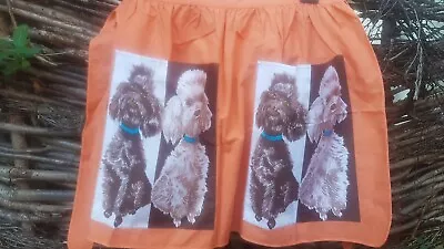 £10 • Buy Pretty Vintage 50s Pinny Apron St Michael Dog Design 