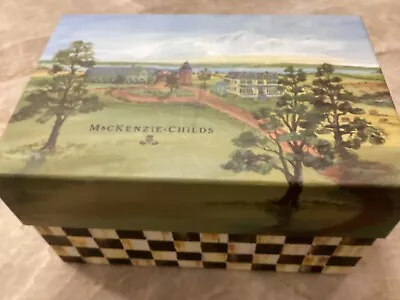 MacKenzie-Childs EMPTY Box For Christmas Tree Ornament • $15