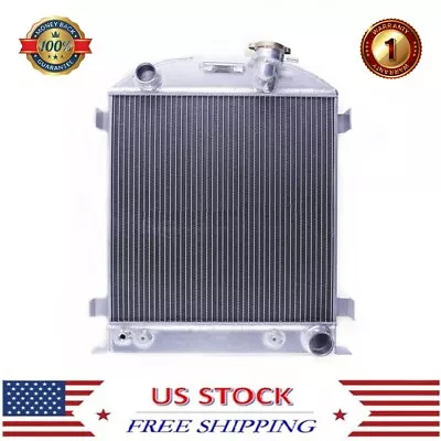 For 1932-1939 Ford Model A Chevy 350 V8 AT Aluminum Chopped Racing Radiator				 • $127