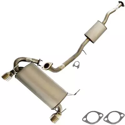 Stainless Steel Resonator Muffler System Kit Fits: 2003-2007 Infiniti G35 Coupe • $269.74