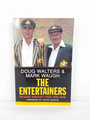 $50 • Buy ☆Dual Signed☆ The Entertainers First Ed. First Print Walters Waugh Cricket Book