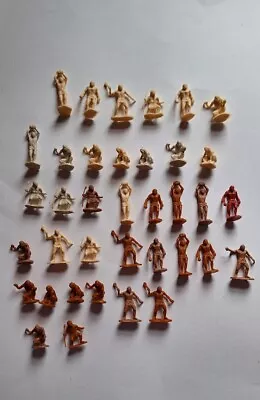 Vintage Lot 37 Of Marx Cavemen Prehistoric Plastic Toy Figures • $9.99