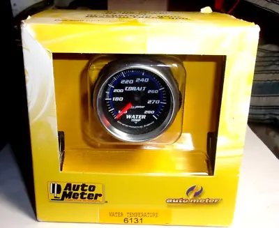 Autometer 6131 Cobalt Series 2-1/16  MECHANICAL WATER TEMPERATURE Gauge Kit 6' • $94.99