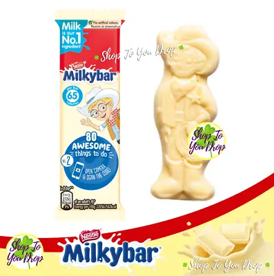 10 MILKYBAR WHITE CHOCOLATE 12G BARS Nestle Milky Bar Birthday Present Gift🍫🎁 • £5.65