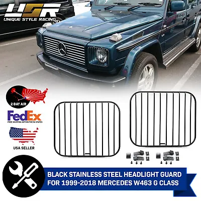 USA 2 Day AIR Headlight Stone Guard Grills For Mercedes Benz W463 G Class Wagon • $91.83