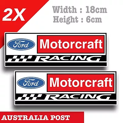 Ford Logo Motorcraft Banner  Decal Sticker • $7.50