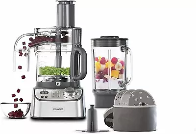  Kenwood MultiPro Express Weigh Food Processor 8 Processing Tools Capacity 3L   • £165.99