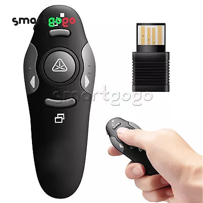 Wireless Presenter & Red Laser Pointer Teacher PPT Powerpoint Presentation A2TS • £5.06