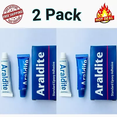 2pc Araldite Standard Epoxy Adhesive Glue 13gm (resin 7gm + 6gm Hardener) • $6.75