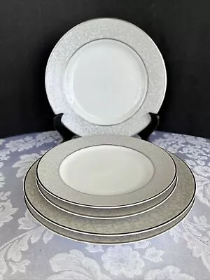 Mikasa PARCHMENT China 3-Salad Plates 8 1/4  & 2- Bread & Butter Plates 6 3/4” • $23.99