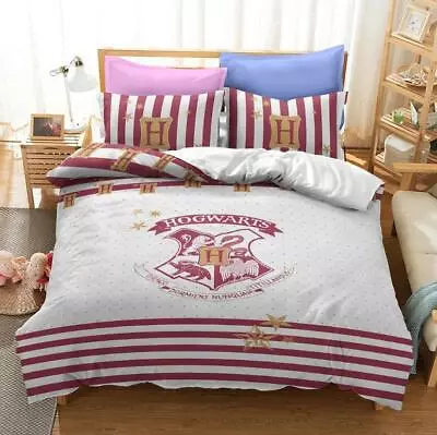 Quilt Doona Duvet Cover Set Single Double Queen Sizes Bedding Sets • £15.63