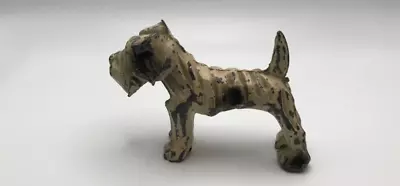 Vintage Terrier  Dog Figure Metal Cast 2.5” • $19.99