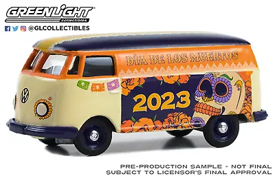 Greenlight 1:64 Day Of The Dead Dia De Los Muertos VW Van 30482 • $6