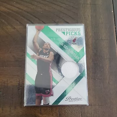 Da'Sean Butler 2010-11 Prestige Prestigious Pros Rookie Jersey #31 Heat /499 RC • $8