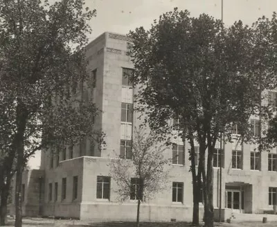 RPPC Davison County Courthouse Mitchell South Dakota C1930 Photo Postcard A553 • $10.39