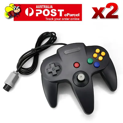 2X Classic Controller Games Gamepad Joystick For Nintendo 64 N64 System • $30.95