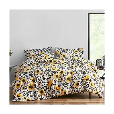 Marimekko - Twin Duvet Cover Set Cotton Percale Bedding With Matching Sham ... • $129.23