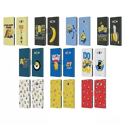 Official Minions Rise Of Gru(2021) Humor Leather Book Case For Samsung Phones 3 • $22.95