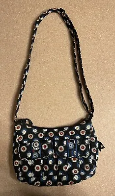 Vera Bradley “Night Owl” Pattern Libby Shoulder Crossbody Bag Two Front Pockets • $19