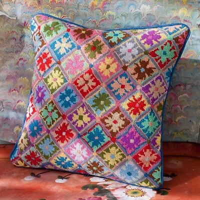 EHRMAN Kaffe Fassett ANTWERP Tapestry Needlepoint KIT Retired RARE Patchwork • $183.17