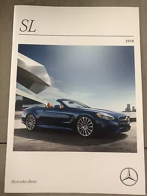 2018 MERCEDES SL 28-page Original Sales Brochure • $16.95