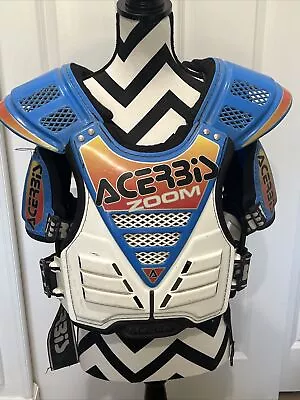 Vintage 90’s ACERBIS Motocross Chest Protector Pads MADE IN ITALY • $129.99