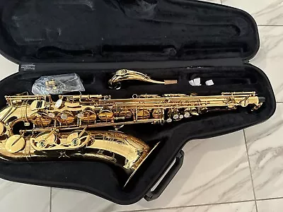 IW 661 Tenor Saxophone  Mark VI Style Neck And Custom Engraving Dark Lacquer • $4495