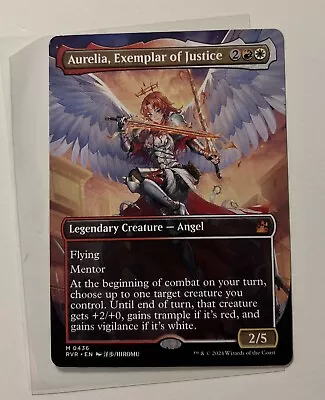 MTG Magic The Gathering Aurelia Exemplar Of Justice *NP • $17.99