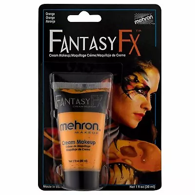 Mehron Fantasy FX Orange Face Body Paint Professional Oompa Loompa • $16.95