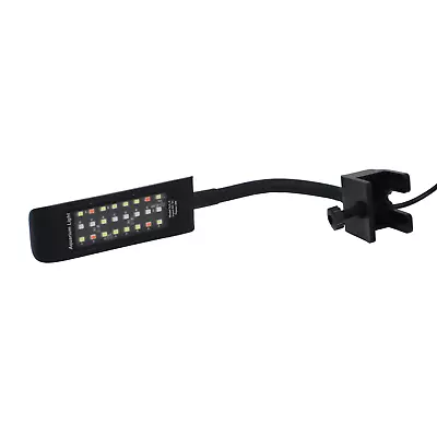 Aquarium LED Light USB Nano Fish Shrimp Tank Light Dimmable Lamp Natural 12cm • £11.99