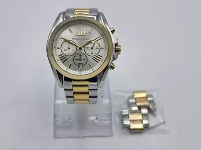 Michael Kors MK5627 Bradshaw Chronograph Two Tone Women's Watch • £59.99