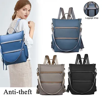 Women Girls Backpack Anti-Theft Laptop Shoulder Bags Travel School Work Rucksack • £16.99