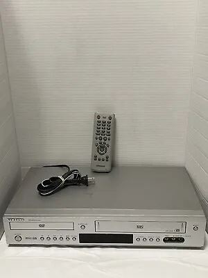 VHS + DVD Samsung DVD-V5500 Dual Deck Combo + Remote (FOR PARTS OR NOT WORKING) • $9.99