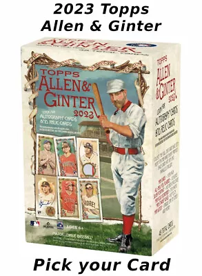 2023 Topps Allen & Ginter PICK YOUR CARD Base Short Print Inserts Rookie RCs • $0.99