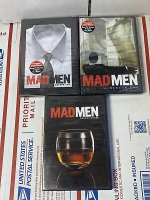 MAD MEN Season 1 2 3 Seasons 1-3 DVD Sets ~ ALL BRAND NEW & SEALED! • $16.99