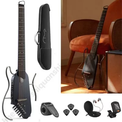 Electric Guitar Kit Portable Traveler Guitars Headless Guitar Perform Quiet • $282