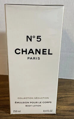 $199.99 • Buy CHANEL No 5 Seduction Body Bath Lotion 250 Ml 8.4 Oz. Sealed Box