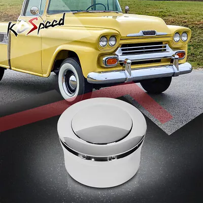 9 Hole Bolts Steering Wheel Column Hub Adapter W/Horn Button For 55-59 Chevy GM • $43.98