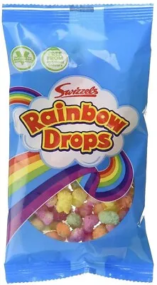 Swizzels Rainbow Drops Old Fashioned Sweets - 15 30 Or 60 Bags - Packed Lunches • £6.95