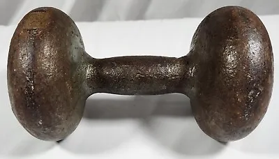 Vintage 20 Pounds BunHead Cast Iron Dumbbell • $129.90