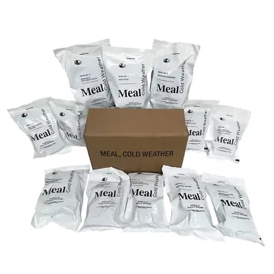 Cold Weather Military MRE Case - 12 Meals - JAN 2024 Or Later INSP Date • $145