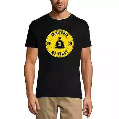 Men's Graphic T-Shirt In Bitcoin We Trust Traders Quote - Crypto Mining • $37.39