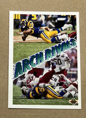 1991 Upper Deck Football Robert Delpino Tim McDonald Arch Rivals #653 • $1.58