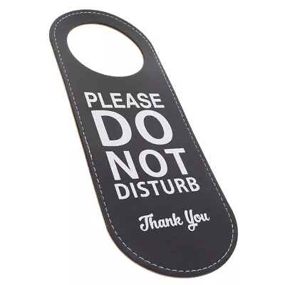  Pu Office Privacy Door Sign Garage Cable Not Disturb Handle • £7.39