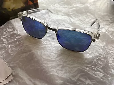 Maui Jim Kawika Polarized Sunglasses B257-05CR Crystal/Blue Hawaii Glass • $123.25