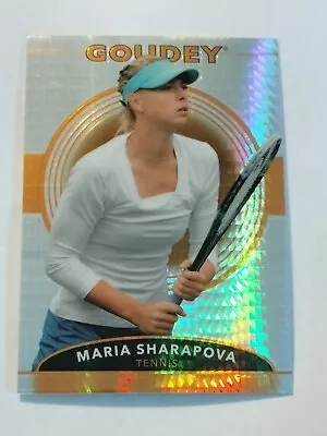 2022 Upper Deck Goodwin Champions Maria Sharapova Goudey Orange Prism /499 • $4.95