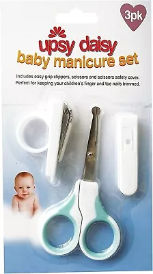 £2.98 • Buy Baby Nail Clipper Manicure Toddler Toes Trimmer Nail Scissors Baby Grooming Set